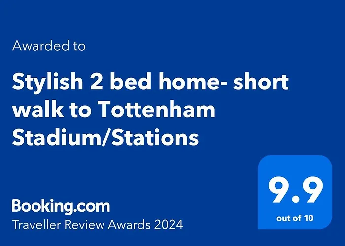 Stylish 2 Bed Home- Short Walk To Tottenham Stadium/Stations London